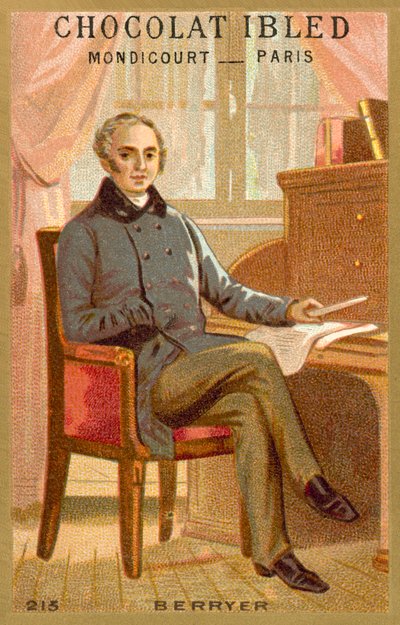Pierre-Antoine Berryer, フランスの提唱者・政治家（クロモリト 作： French School