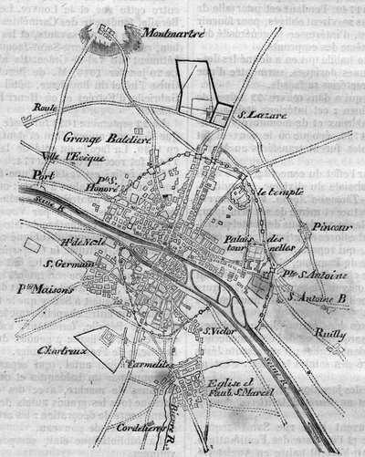 カール5世の下でのパリの計画 作： French School