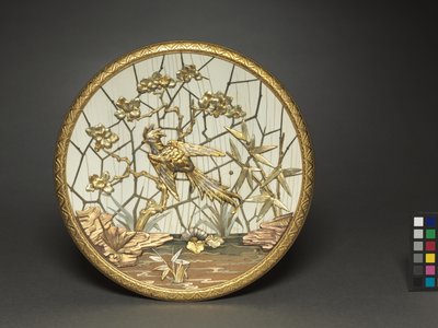 プラーク、Veuve Ferdinand Duvinageの会社によって作られ、Alphonse Girouxによって小売りされました、c.1880 作： French School