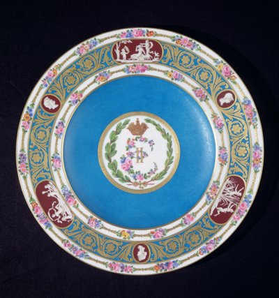 ロシア、セーヴル、1779年頃（磁器）の皇后カトリーナ2世（1729-96）の供用からの版 作： French School