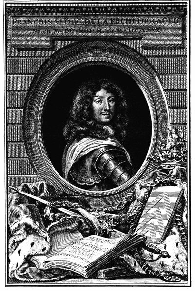 ロシュフーコー公爵フランソワ6世（1613-1680）の肖像 - 家庭文庫 作： French School