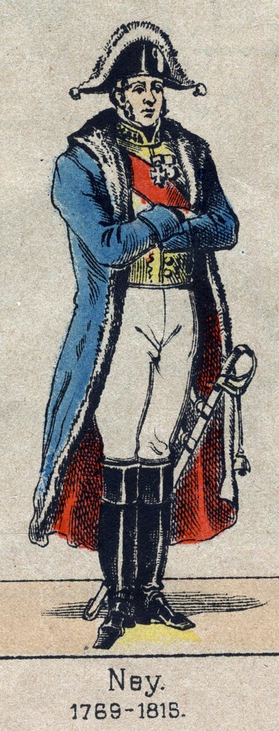 Portrait en pied de Michel Ney (1769-1815) marechal d