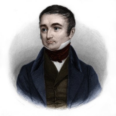 フランスの政治家・歴史家であるアドルフ・ティエール（1797-1877）の肖像。1842.個人蔵。 作： French School