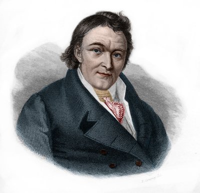 Aloys Senefelder（1771-1834）の肖像ドイツの俳優、劇作家。 作： French School
