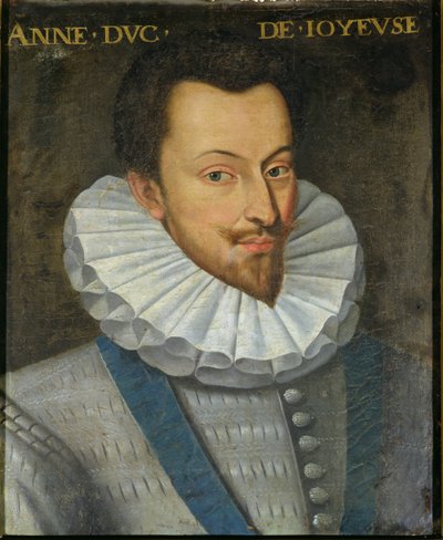 アンの肖像（1561-87）ジョユーズ公、1617-38 作： French School