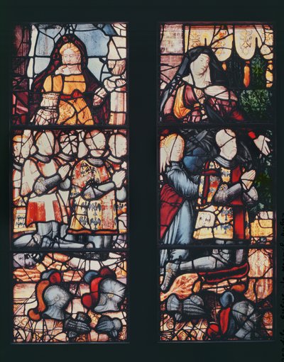 アン・ド・モンモランシー（1493-1567）とその子供たちの肖像、1555〜60年頃 作： French School