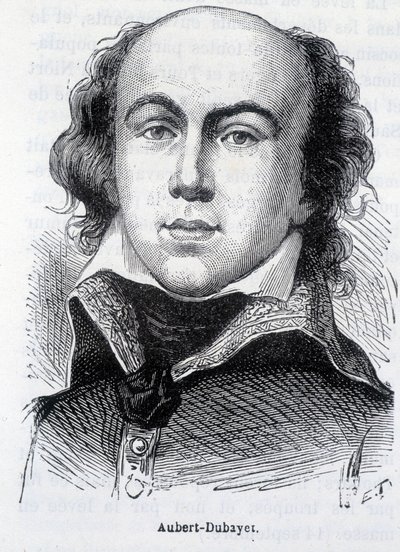 フランス革命の軍人・政治家であるアニバル・オーベール・デュバイエ（1759-1797）の肖像 - アンリ・マルタンの「L