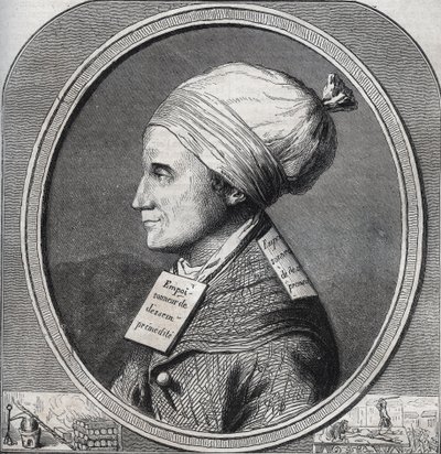 フランスの詩人アントワーヌ・フランソワ・デルス（1744-1777）の肖像 - アルマン・フーキエ（1817-18 作： French School
