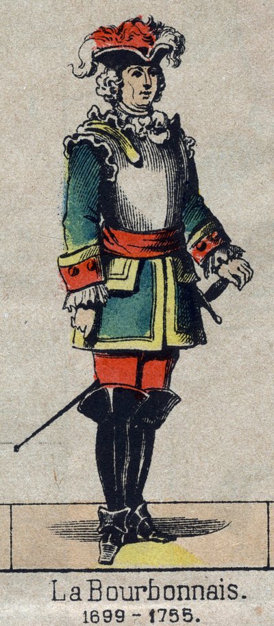 Bertrand Francois Mahe, Comte de LA BOURDONNAIS (1699 - 1755), フランスの提督の肖像 19世紀末のエピナルの画像。 作： French School