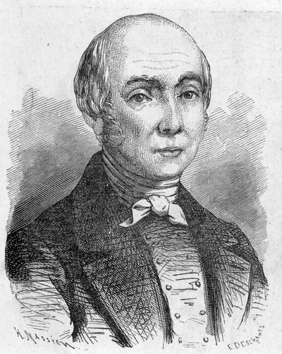 チャールズ・ダレリー（1754-1835）の肖像画。1896年の「科学のアルバム；著名な学者；偉大な発見」に収録されている。 作： French School