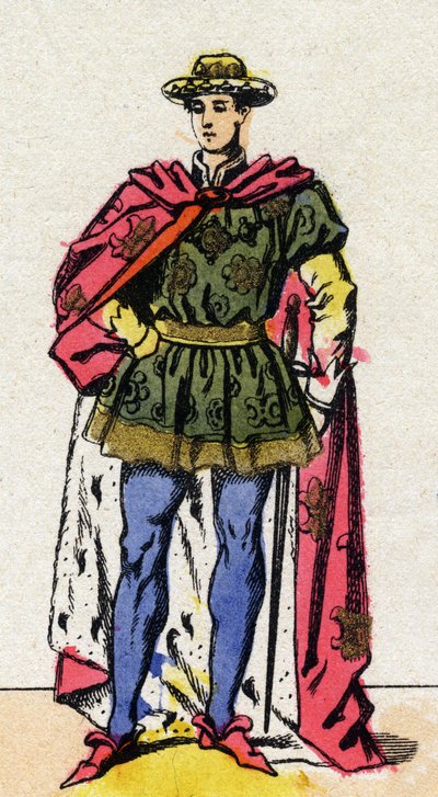 フランス王シャルル7世（1403-1461）の肖像。 作： French School
