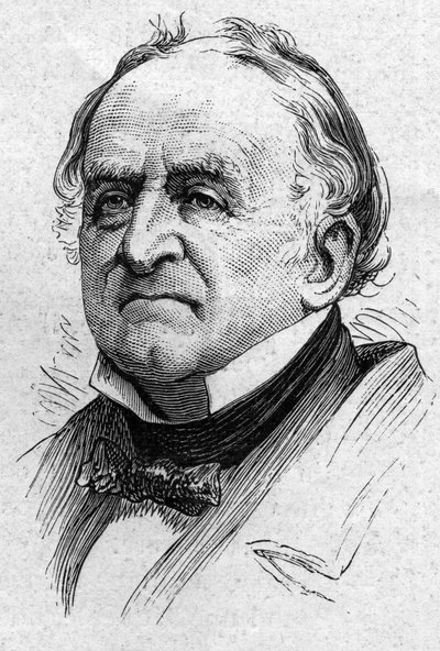 フランスの外交官・学者であるシャルル・ド・ヴィエル・カステル（Viel-Castel）（1800-1887）の肖像。1874年3月14日付「Le Monde Illustré」883号に掲載されたエングレーヴィング。 作： French School