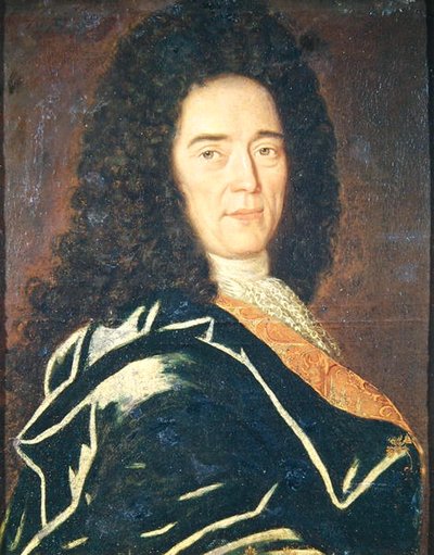 ルイ14世（1638〜1715年）の儀式の運転手、シェロンネットの肖像画 作： French School