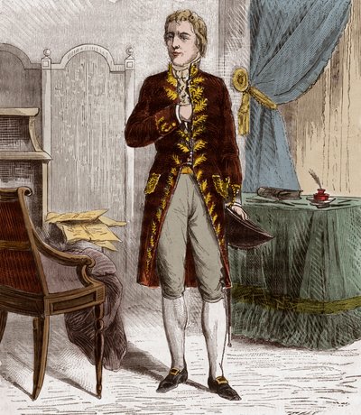 Claude Louis, Count Berthollet (1748-1822), フランスの化学者の肖像 - Claude-Louis Berthollet (1748-1822), フランスの医師・化学者 - Alexis Clercによる「Sciences à la range de tous - physique et chimie populaires」に掲載されたエングレーヴィング - 19世紀末 - Pri 作： French School