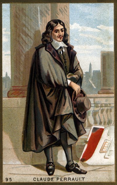 フランスの建築家、クロード・ペロー（1613-1688）の肖像。 作： French School