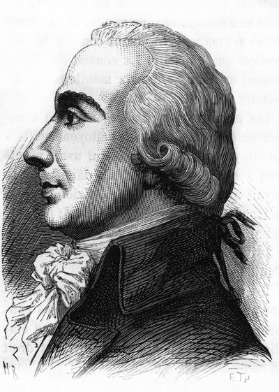 ドミニク・ジョセフ・ガラット（1749-1833）フランスの弁護士、ジャーナリスト、哲学者の肖像。 作： French School