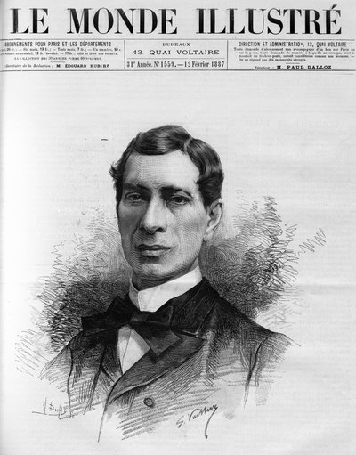 エドゥアール・エルヴェ（1835-1899）は、1886年に選出されたフランスのアカデミー会員です。誰もが利用できる安価な出版物の熱心な擁護者であり、"The Illustrous World "を発表した。 作： French School