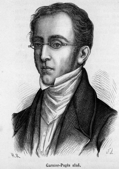 エティエンヌ・ジョセフ・ルイ・ガルニエ・パージュ（ガルニエ・パージュ）の肖像（1801～1841年）フランスの政治家 作： French School