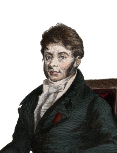 フランスの作曲家、エティエンヌ・ニコラ・メフル（1763-1817）の肖像。 作： French School