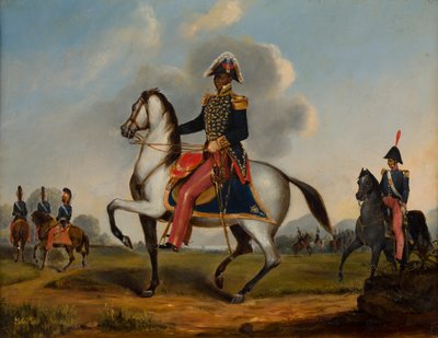 フランソワ・ドミニク・トゥーサン・ロワーチュールの肖像（1743-1803）（キャンバスに油彩） 作： French School