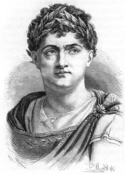 フランスの俳優フランソワ＝ジョゼフ（Francois Joseph）タルマ（1763-1826）の肖像 - アンリ・マルタン作「L