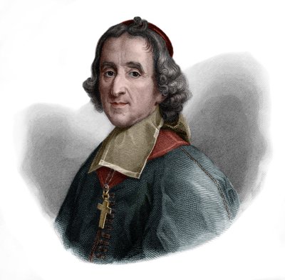 フランソワ・フェネロン（1651-1715）の肖像フランスのカトリック大司教、神学者、詩人、作家。 作： French School
