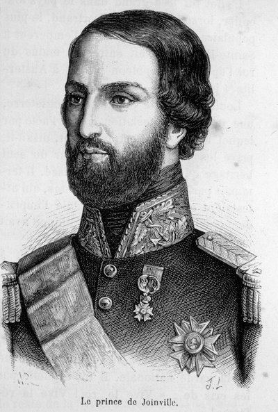 ジョインヴィル公フランソワ・フェルディナン・フィリップ（1818-1900）の肖像。 作： French School