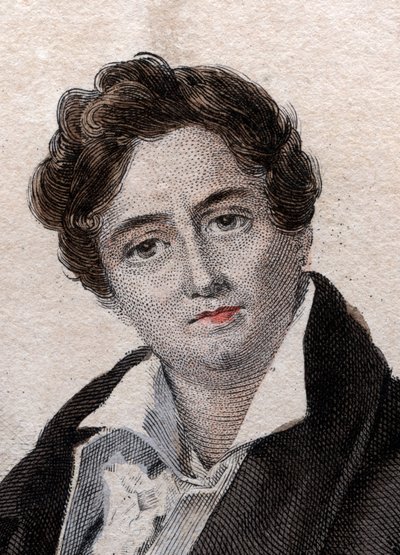 フランスの俳優、フランソワ・ジョセフ・タルマ（1763-1826）の肖像。 作： French School
