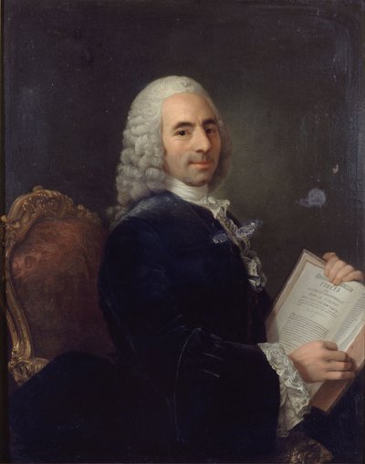 フランソワ・ケネ（1694-1774）の肖像 ルイ15世の医師、理学者、1743年以降（油彩・カンヴァス） 作： French School