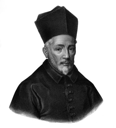 カンブレの大司教、フランソワ・ファン・デル・バーチ（1567-1644）の肖像。 作： French School
