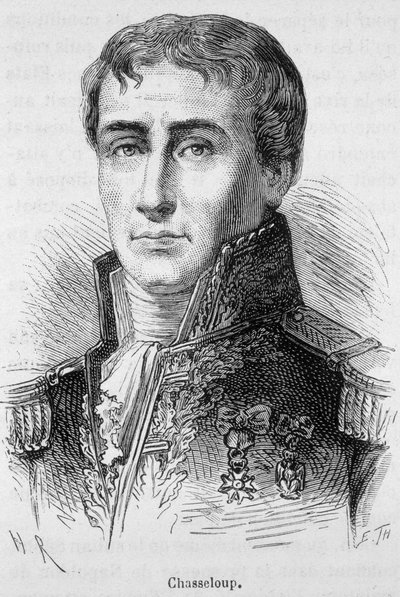 フランソワ・シャッセループ侯爵・ラウバット（1754～1833年）の肖像 - アンリ・マルタンの「L