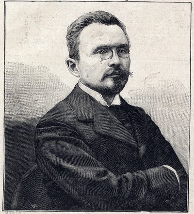 Gabriel Albert Auguste Hanotaux フランスの外交官、歴史家、政治家（1853-1944）の肖像。 作： French School