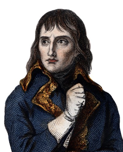ボナパルト将軍（ナポレオンボナパルト）の肖像（1768-1821）。 作： French School