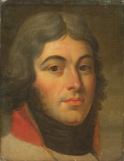 ルイ・ラザール・オッシュ将軍の肖像（1768-97） 作： French School