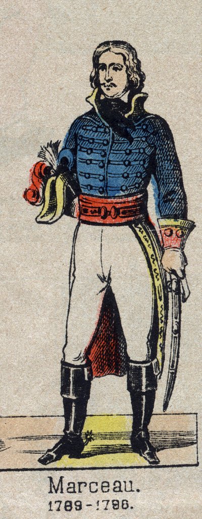 マルソー将軍（1769-1796）の肖像。 作： French School