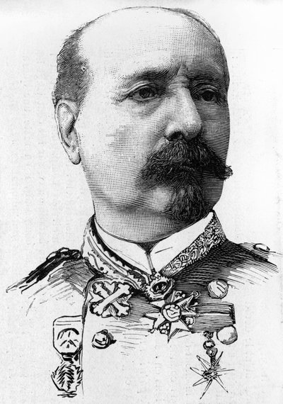 7月31日に亡くなったPelissier将軍の肖像 作： French School