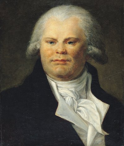ジョルジュ・ダントンの肖像（1759-94） 作： French School