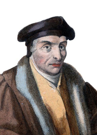 ギヨーム・ブデ（ブディー）（ブデウス）（1467-1540）、フランスの学者の肖像。 作： French School