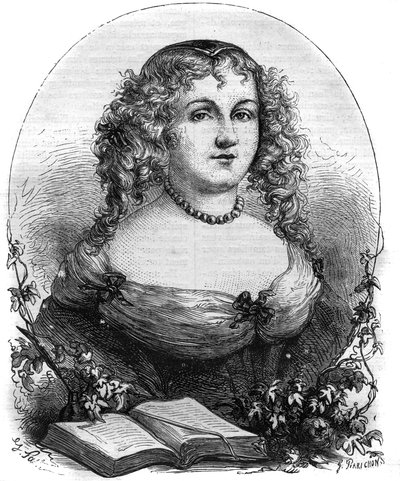 エルサレムの女王（1212年〜1228年）であり、神聖帝国のフレデリク2世の妻であったエルサレムのイザベル2世（ヨランド・ド・ブリエンヌ）の肖像。モーリス・ラシャトレ著「ローマ教皇の歴史（...）世紀を超えた王妃と皇帝の犯罪」に掲載されたエングレーヴィング。 作： French School