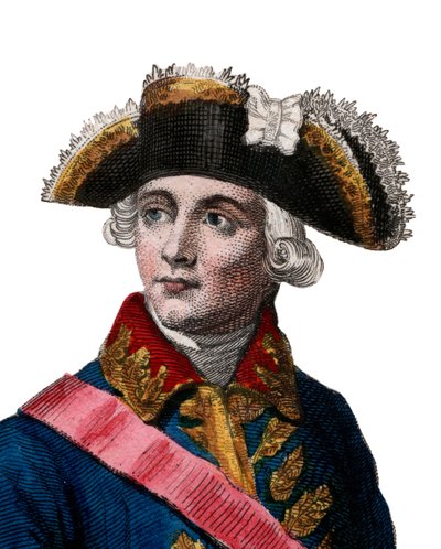 ジャックアントワーヌヒポリット、コントドギベール（1743-1790）、フランスの将軍および軍事作家の肖像。 作： French School