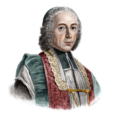 ホピタルサンジャックの創設者、ジャックデニスコーチン（1726-1783）の肖像。 作： French School