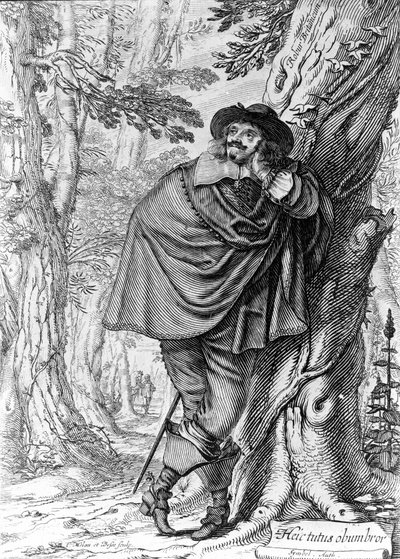 ジェームズハウエルの肖像、アブラハムボス、クロードメラン作、1641年 作： French School