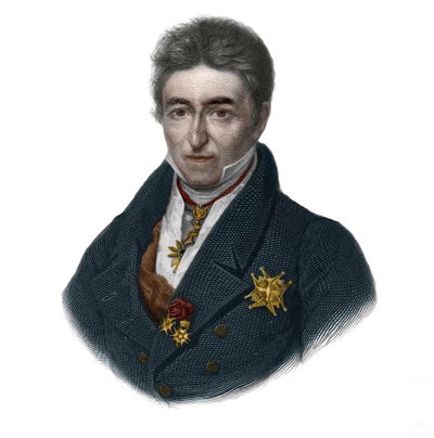 Jean Baptiste (Jean-Baptiste), Comte de Villele (1773-1854), フランスの政治家の肖像。Louis de Cormenin Timonの "LIBRE DES SPORERS "に掲載されています。1842.個人のコレクション。 作： French School