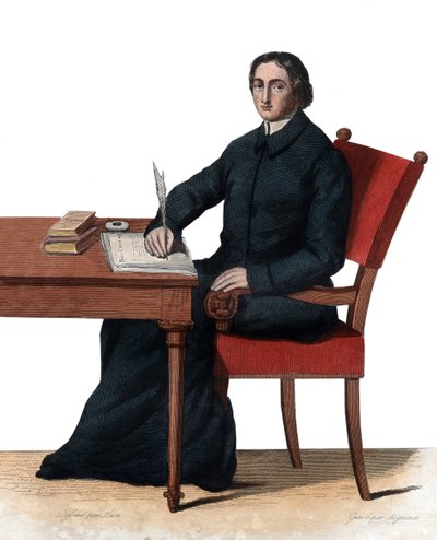 ジャンバプティストマシヨン（1663-1742）、フランスのカトリック司教、説教者、クレルモン司教の肖像。 作： French School