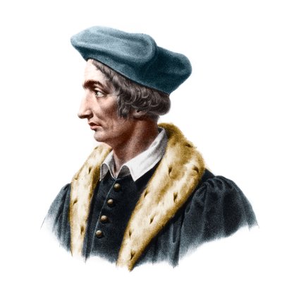 フランスの医師、天文学者、数学者、ジャンフェルネル（1497-1558）の肖像。 作： French School