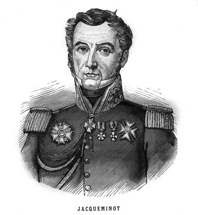 ジャン・フランソワ・ジャクミノ（ハム子爵）（1787-1865）の肖像。"Les Illustrations De L