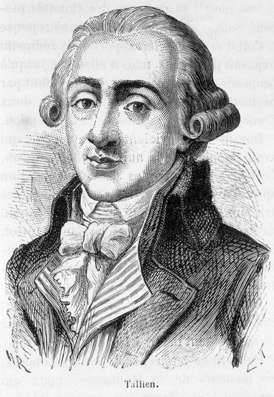 フランスの政治家ジャン・ランベール（Jean-Lambert）タリアンの肖像（1767～1820年）-アンリ・マルタン作「L