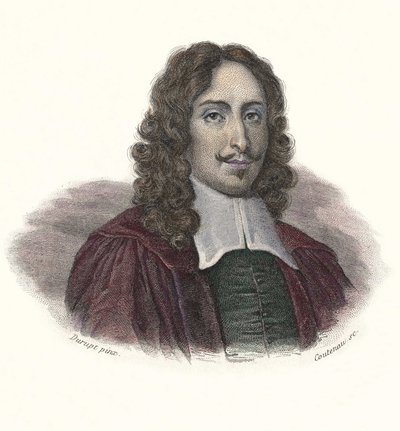 フランスの詩人・劇作家、ジャン・ド・ロトゥルー（1609～1650）の肖像。 作： French School
