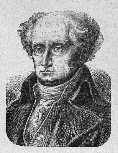 Joseph Jerome Simeon (1749-1842)の肖像 1889年のエングレーヴィング。個人蔵。 作： French School