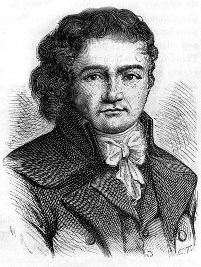 ジョセフ・ルボンの肖像-アンリ・マルタンの「フランス史」に掲載 作： French School